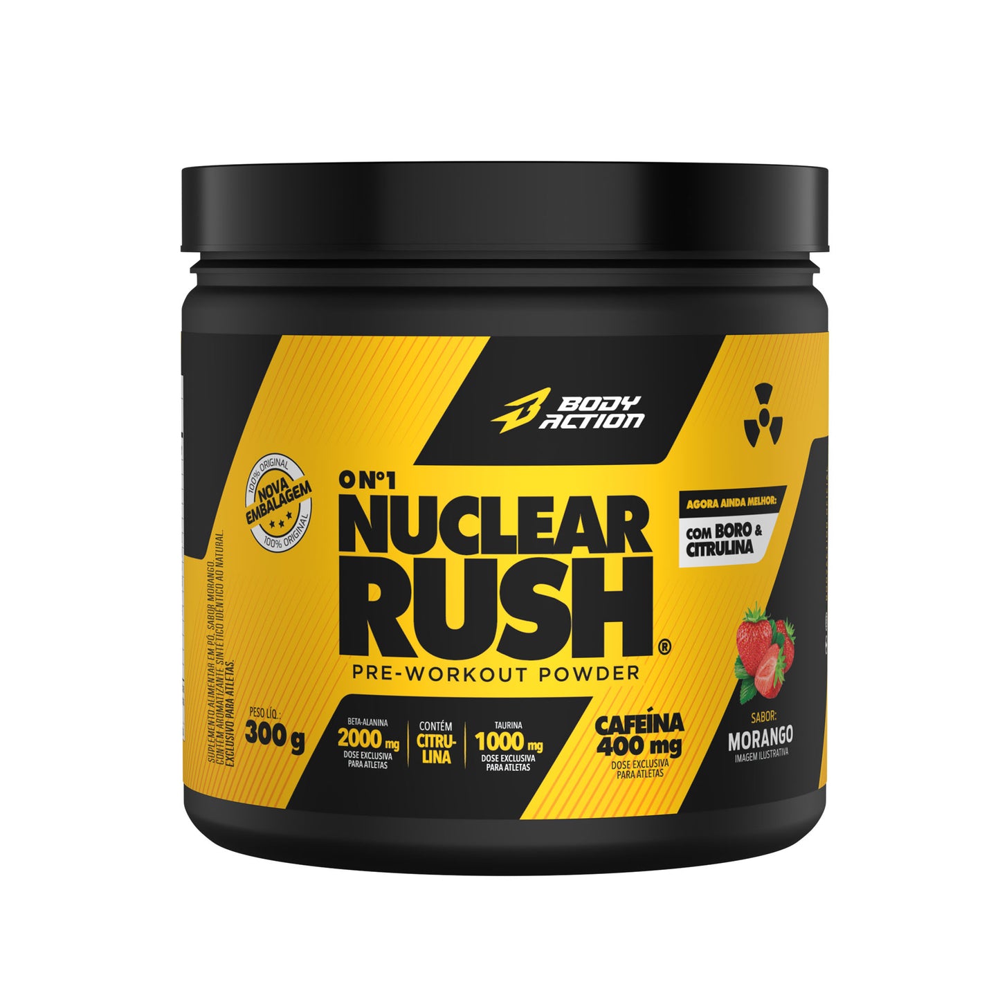 Pré-Treino | Nuclear Rush | 300g - Bodyaction