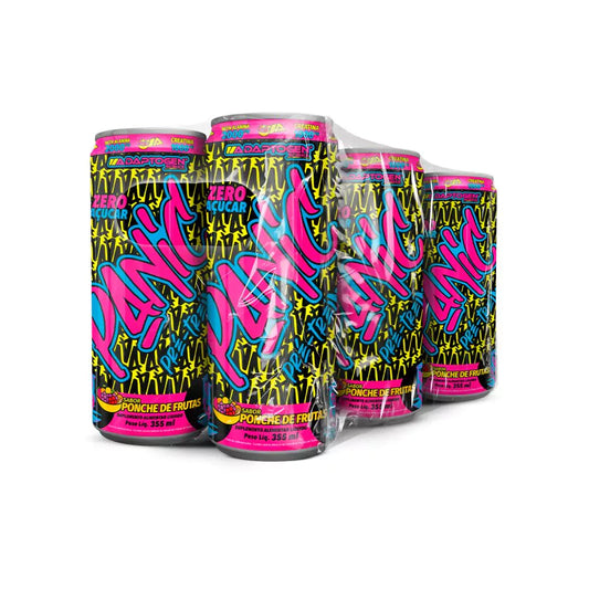 Panic Pré Treino Limonada 355ML Pack com 6