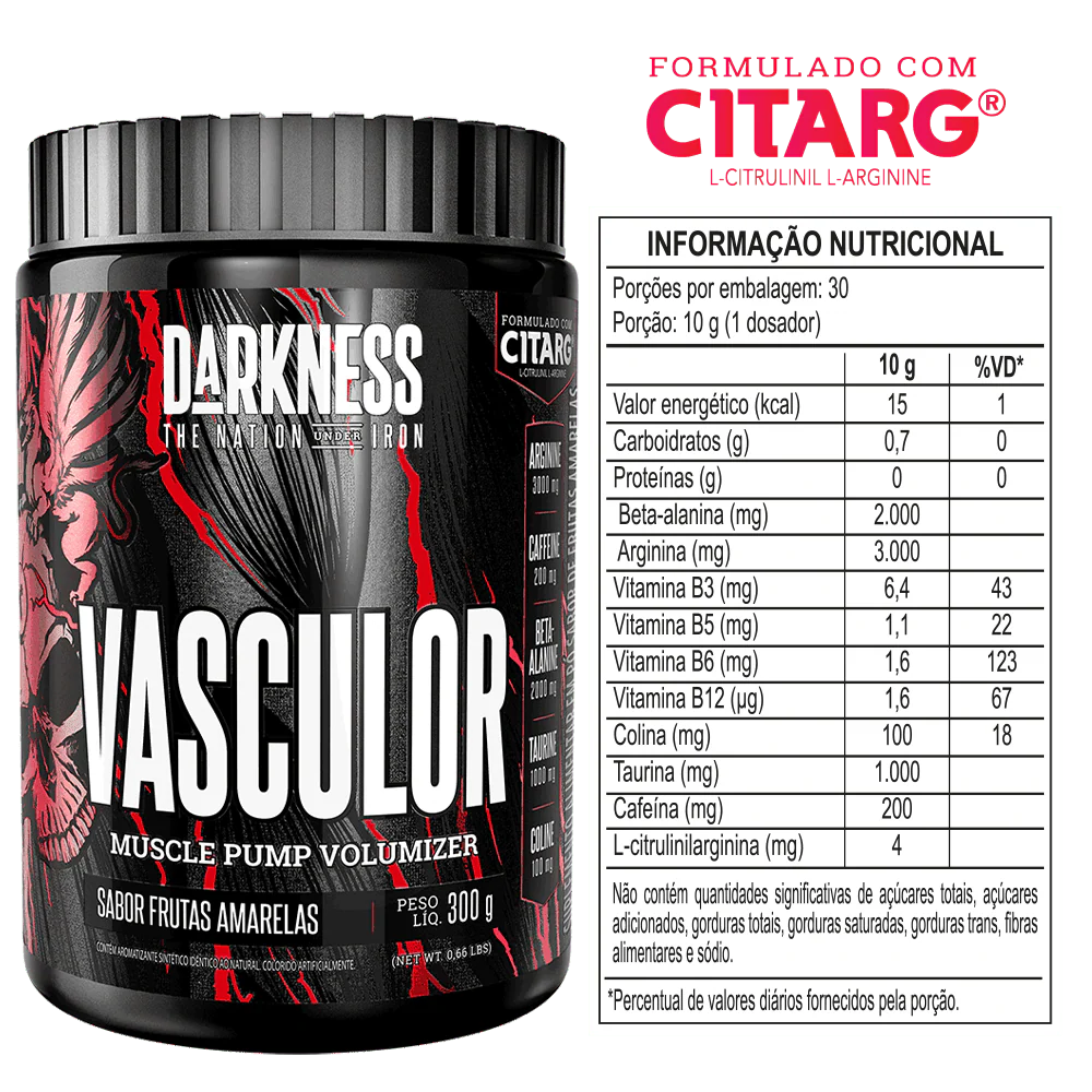 Vasculor Muscle Pump Volumizer - Darkness